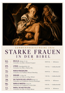 Predigtreihe: Starke Frauen in der Bibel
